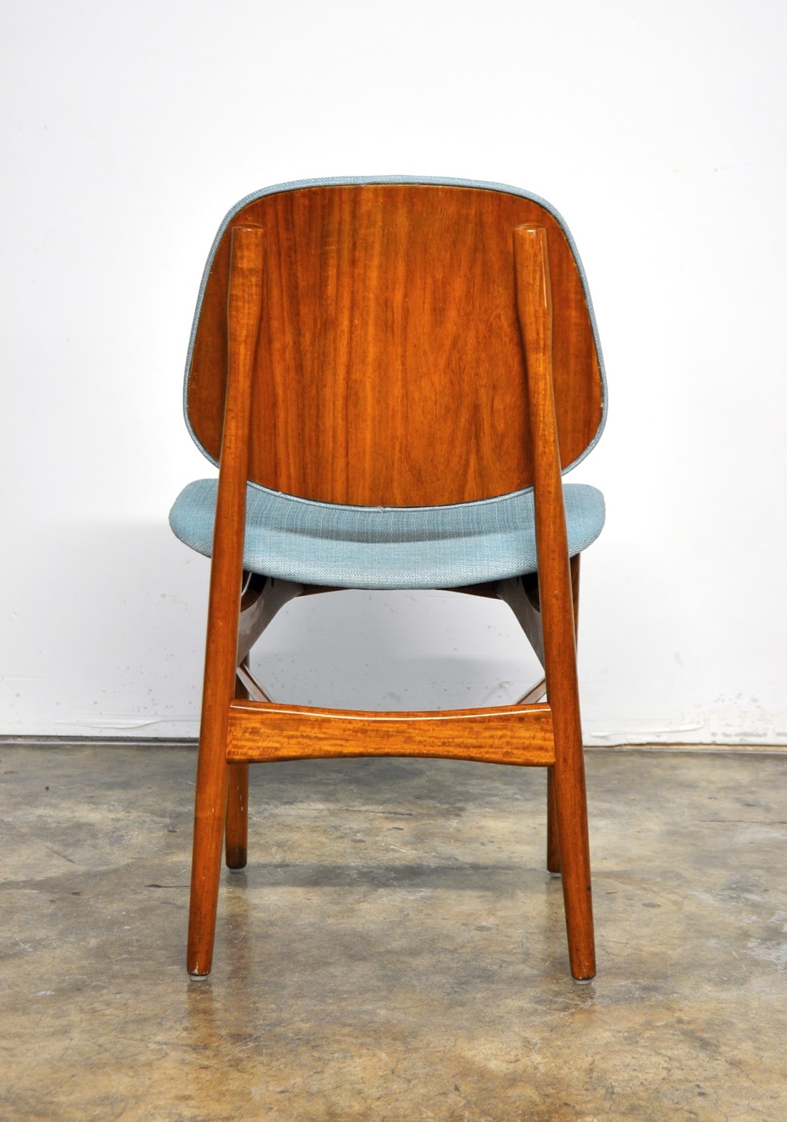 SELECT MODERN Set of Four Finn Juhl Teak Dining Chairs