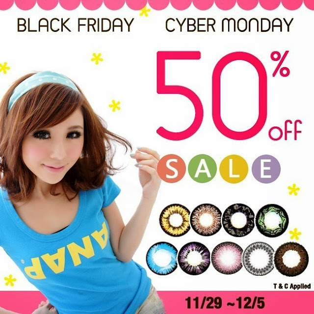 black friday & cyber monday at PinkyPardise
