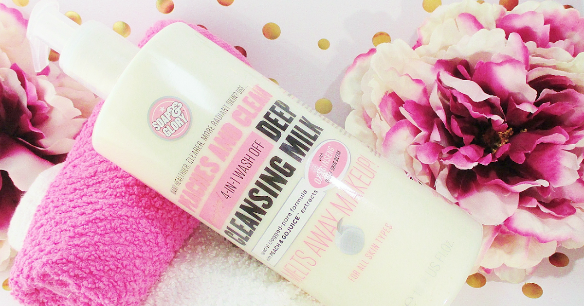 soap and glory deep cleansing