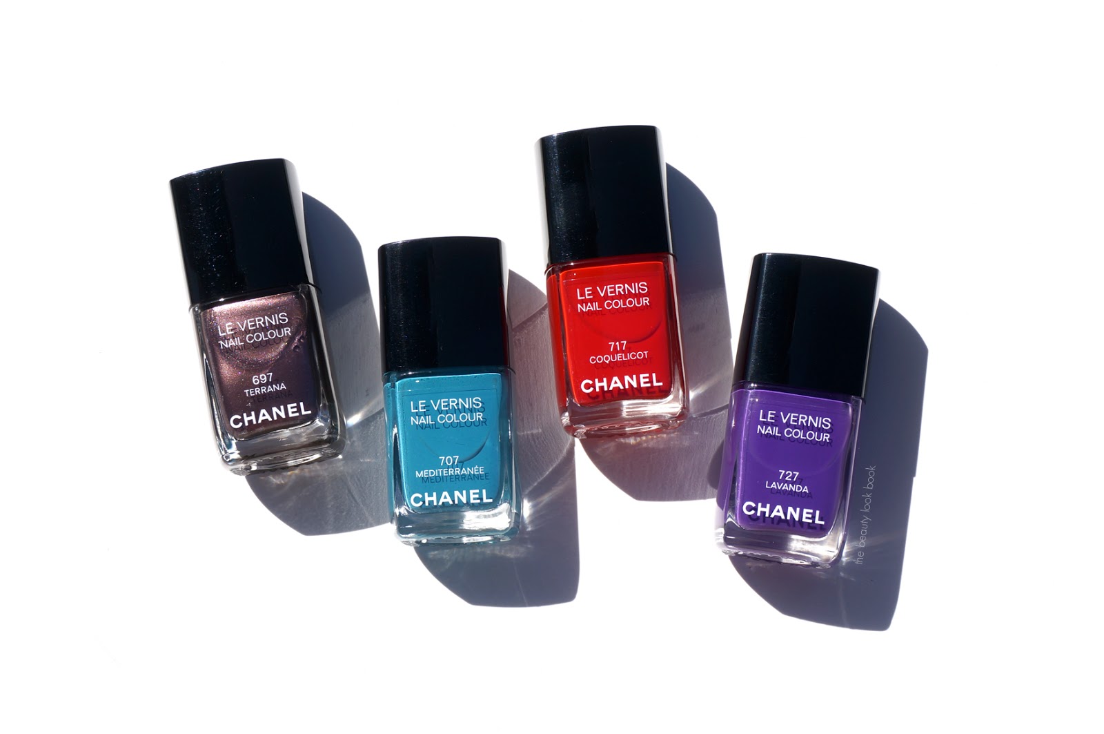 Chanel RED NAILS Le Vernis 717 Coquelicot - application and swatch