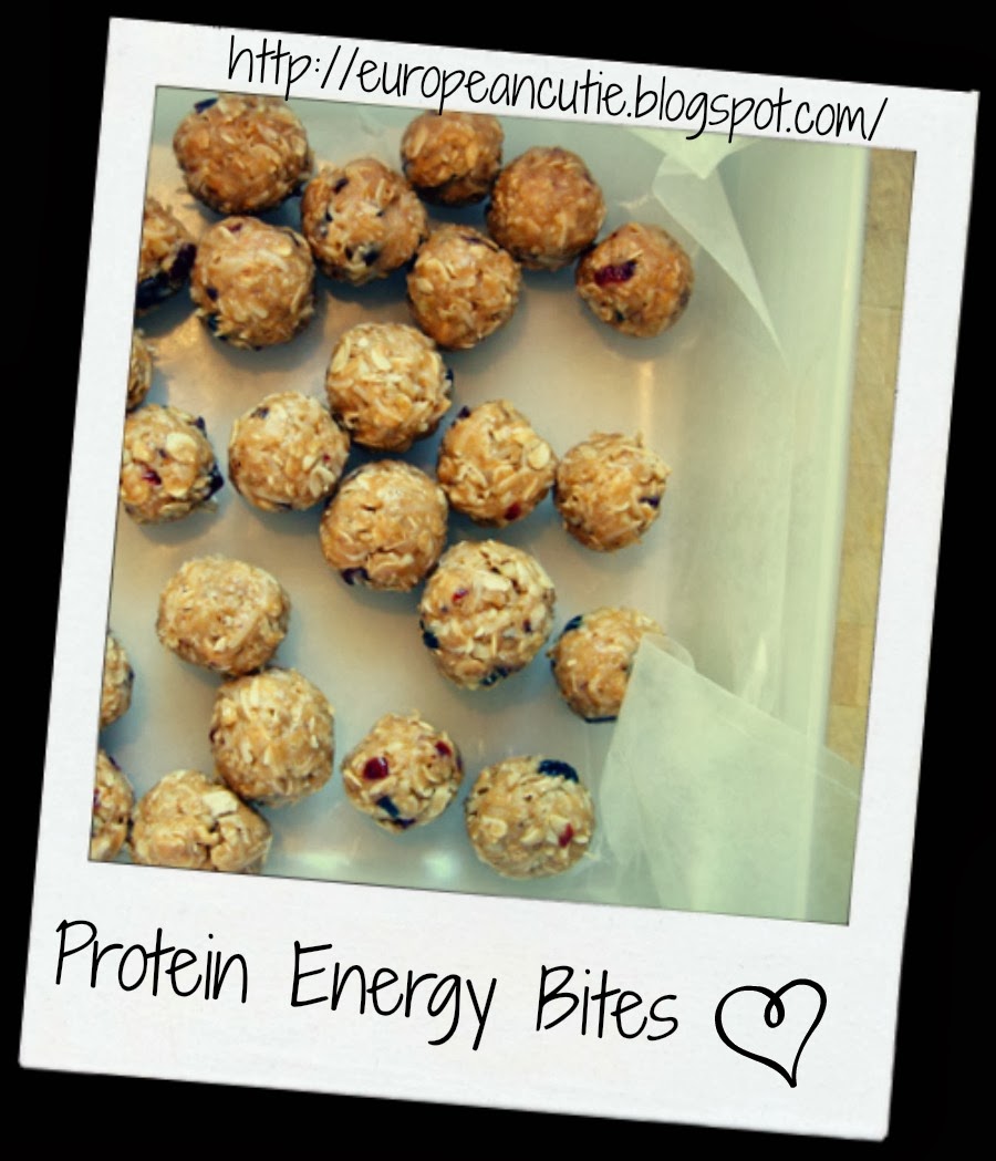 European Cutie ♥ Protein Energy Bites ♥