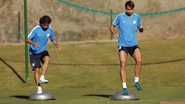 Málaga, quinto entrenamiento en la Quinta