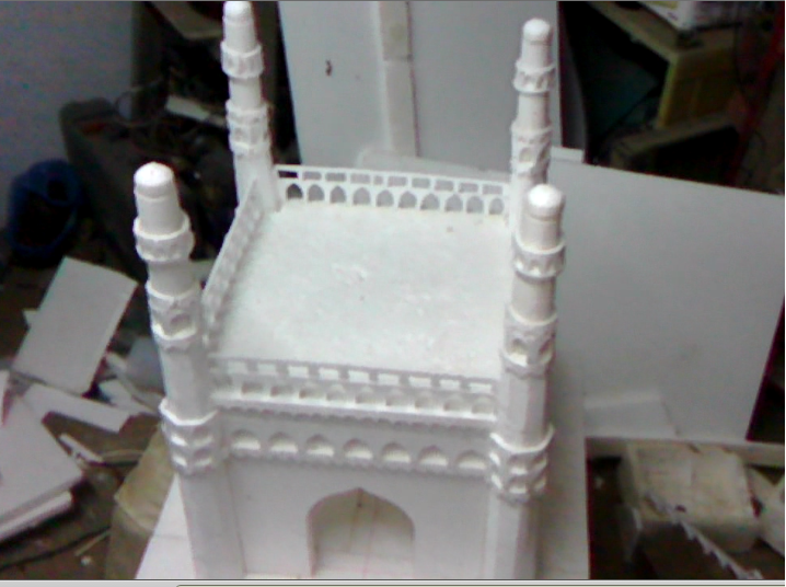 Homemade Model of Charminar, Hyderabad picture, images, photos