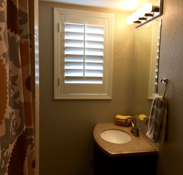 The Thrifty Snob Turning a half bath into a full bathroom