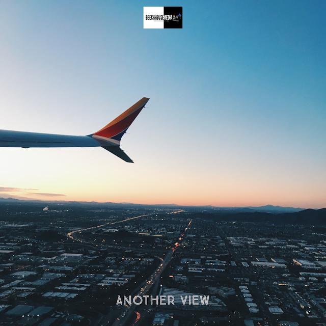 aircraft window, airplane window, landscape view, beechhouse media,