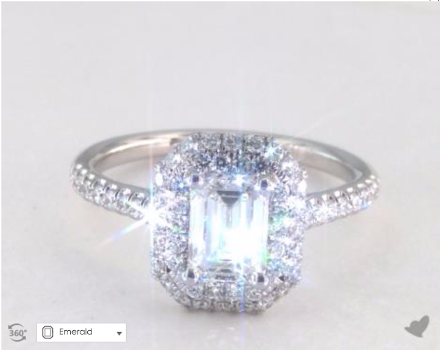 Your best engagement ring Emerald engagement rings james allen