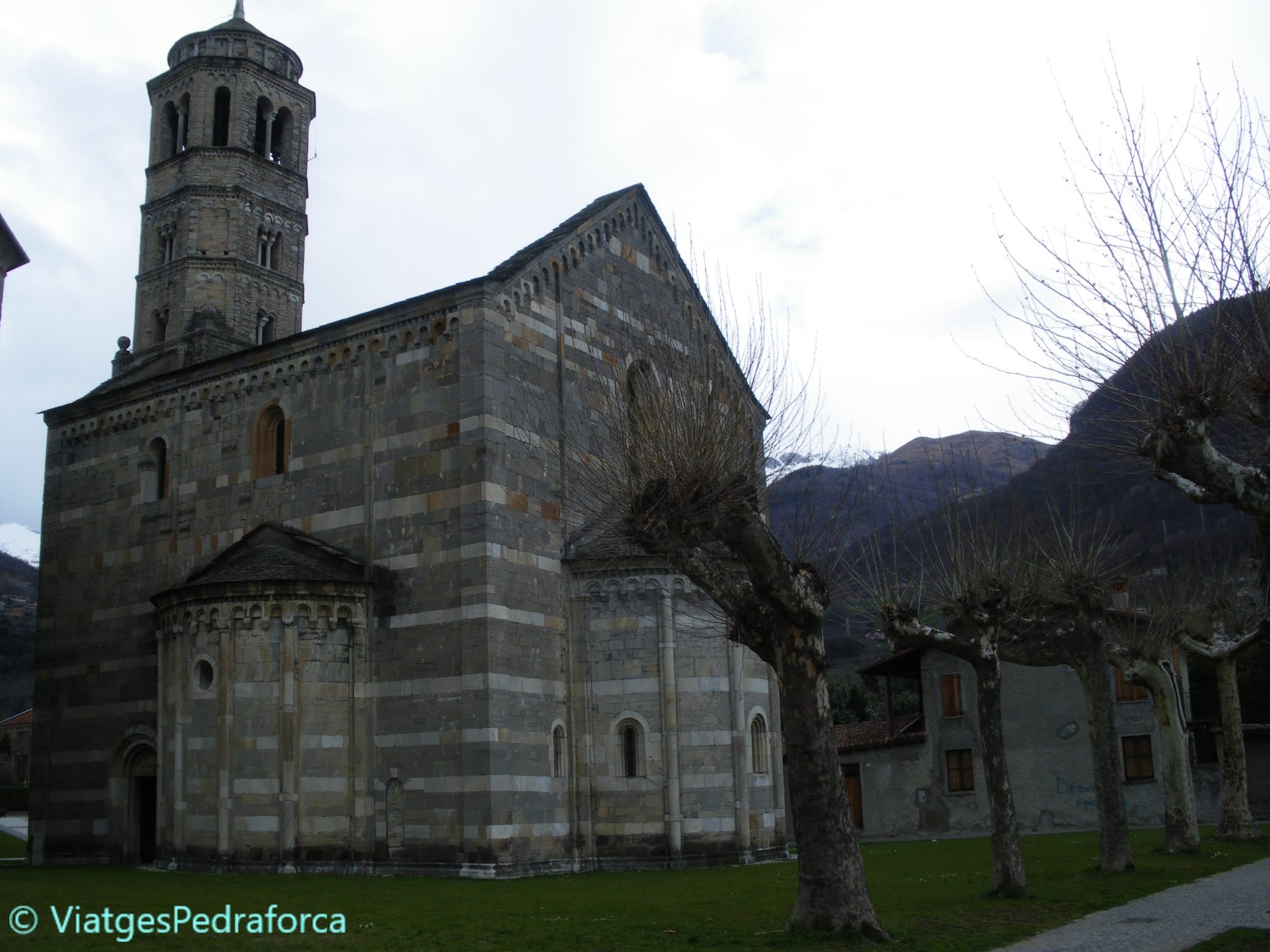 Llac de Como, art romànic, romànic llombard, Alps italians, Itàlia