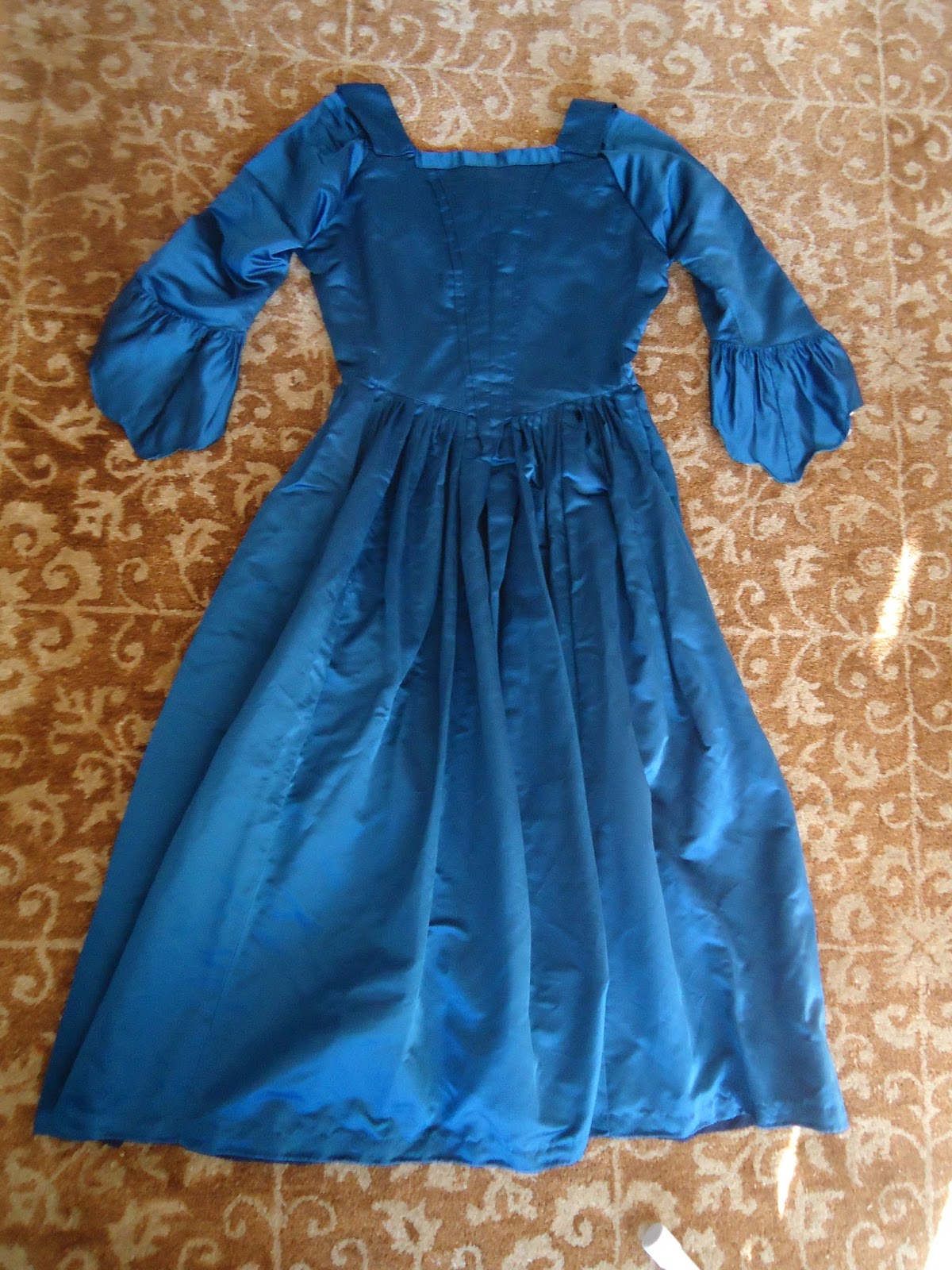 Sew 18th Century: Sukey Copley's Blue Gown