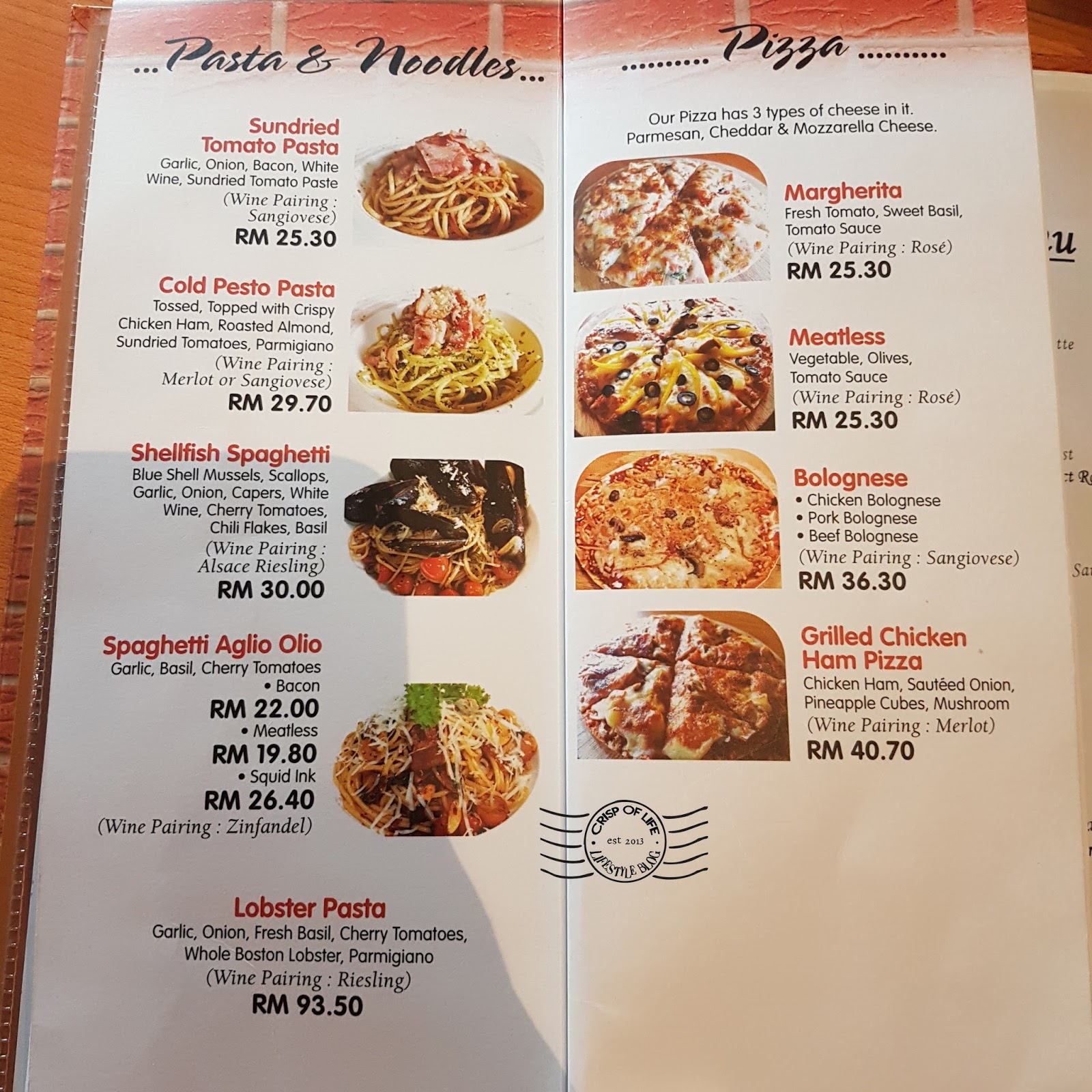 The Wine Shop Olive Residency, Bayan Lepas, Penang Crisp of Life