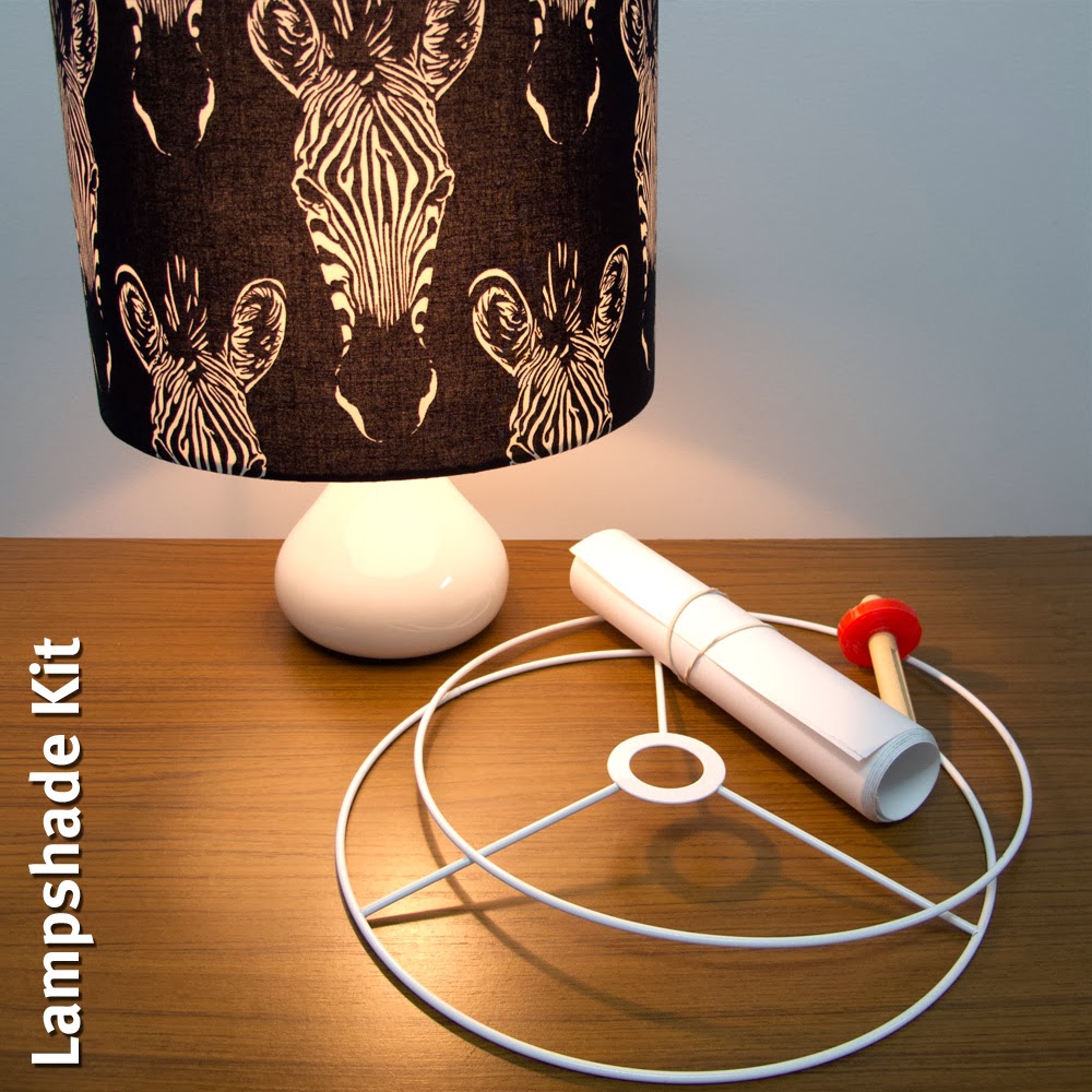 Voodoo Rabbit Fabric Easy DIY Lampshade Making Kits Now Available from