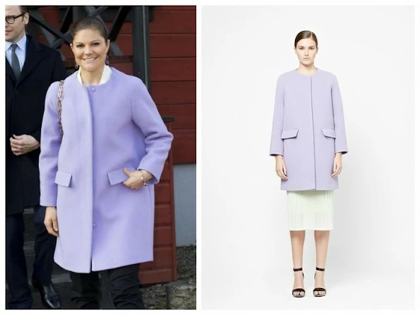 COS is a fashion brand for women and men and considered design. Crown Princess Victoria wore COS wool and cashmere coat