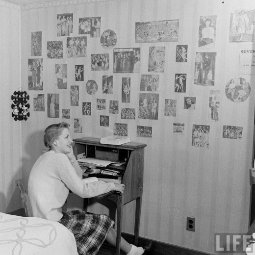High School Teenagers Des Moines Iowa 1947 ~ Vintage Everyday