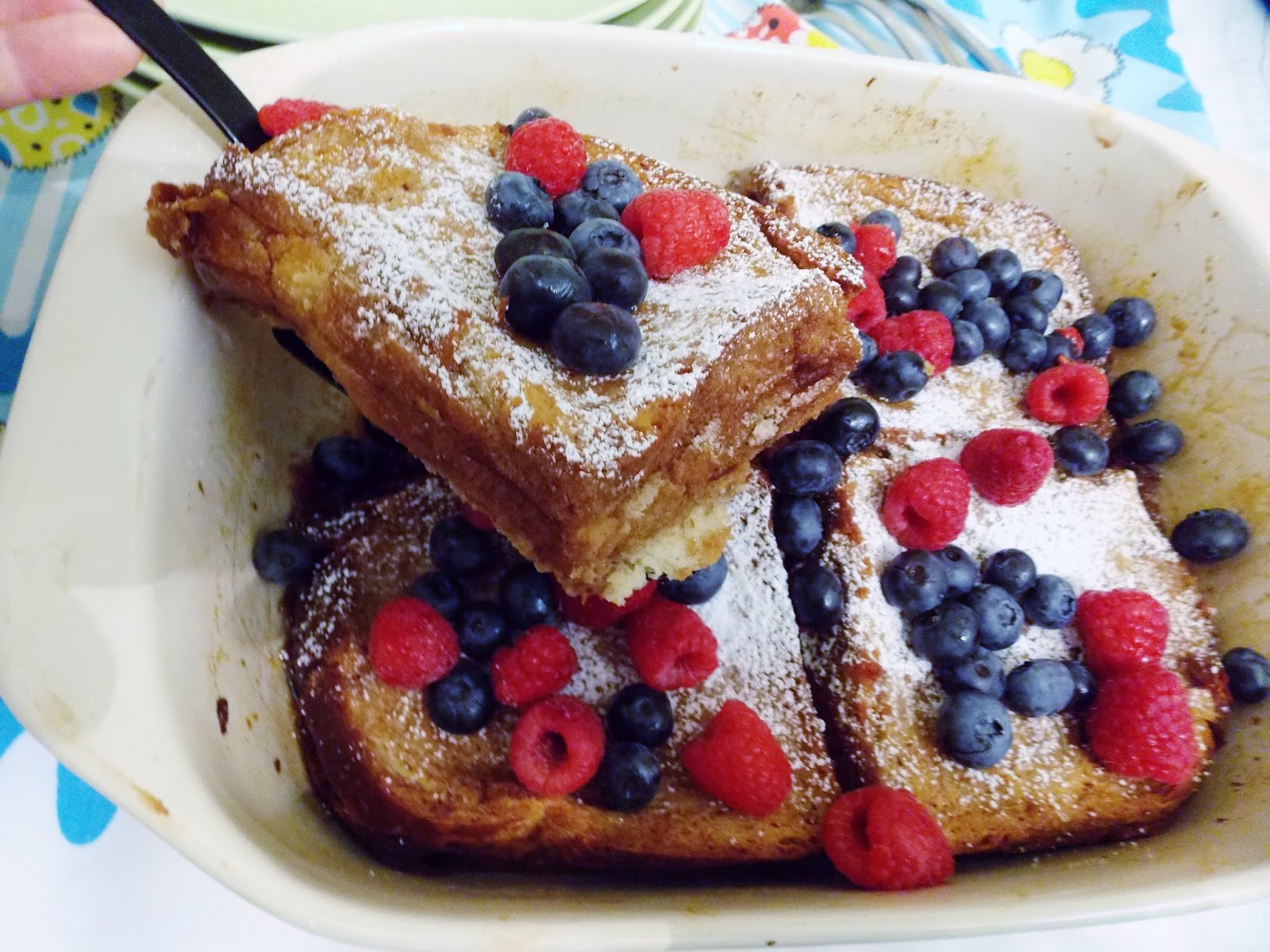 Food And Thrift Overnight Baked French Toast