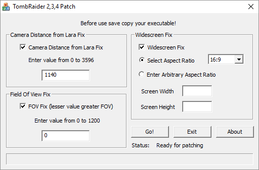 how to change display on tomb raider 2 pc how to change display on tomb raider 2 pc