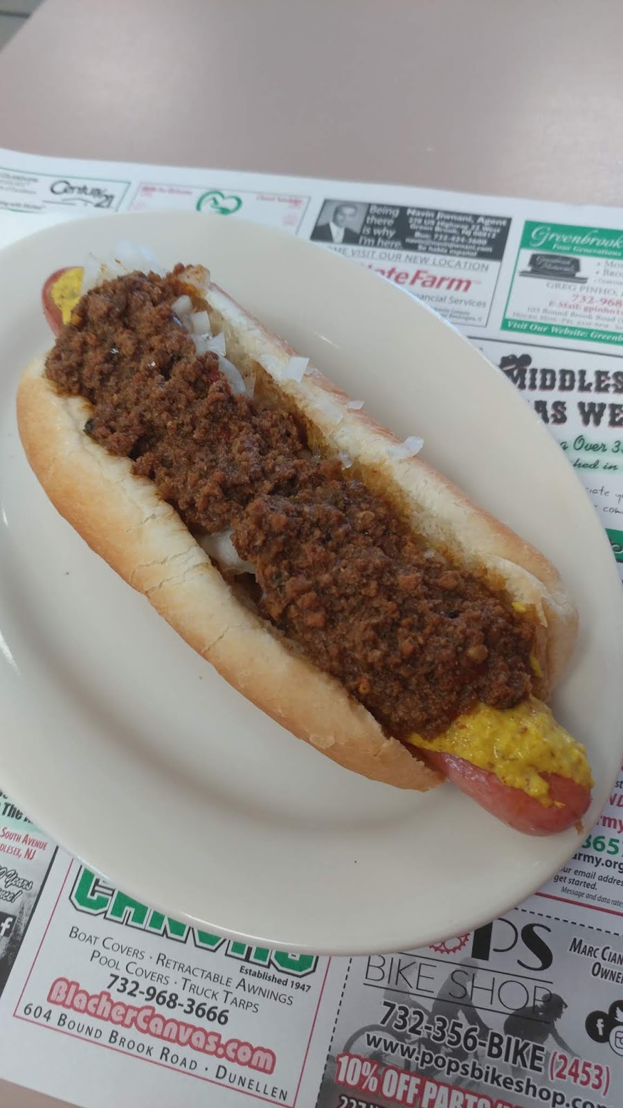 NJ Hot Dog Stands Middlesex Texas Weiner, Middlesex