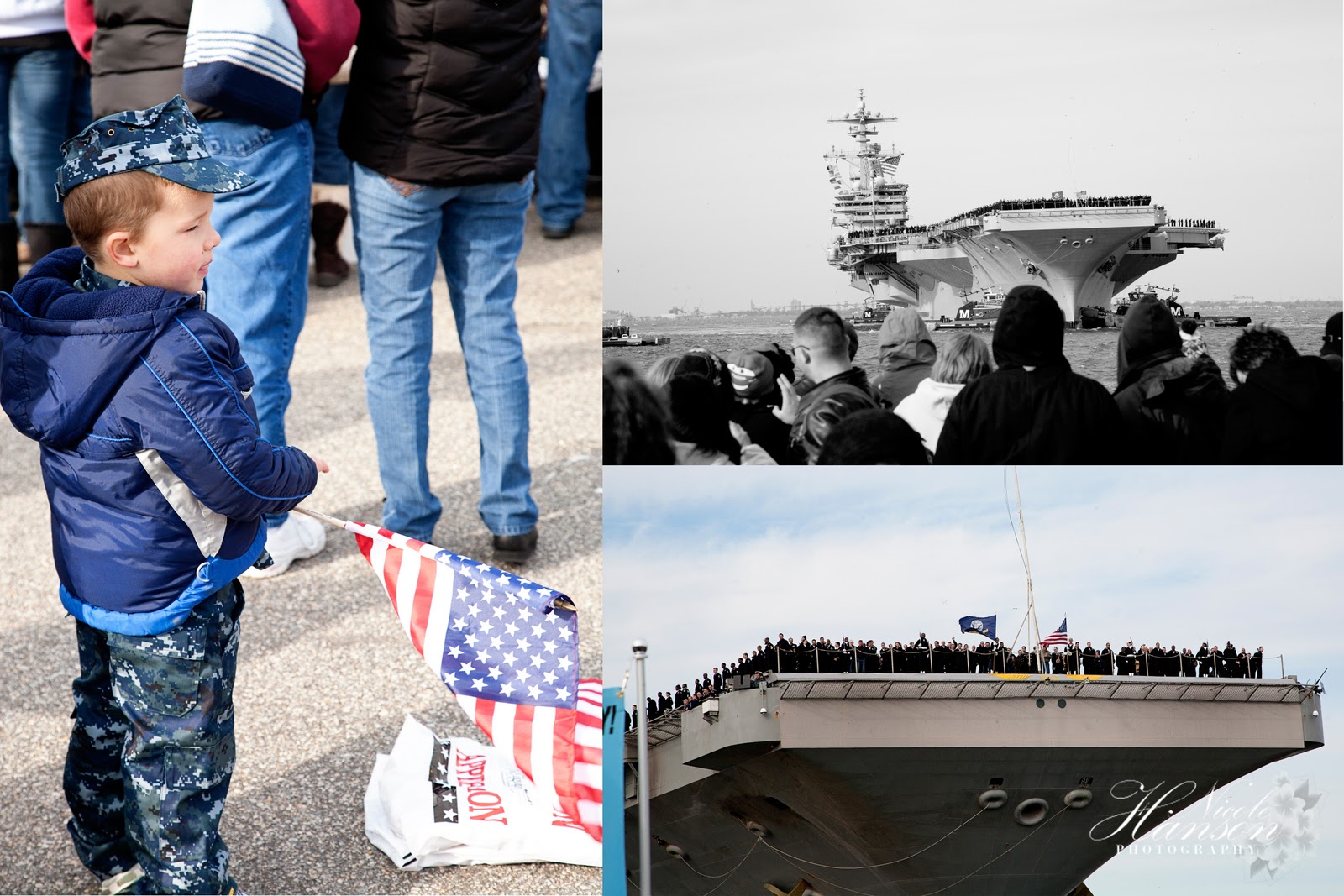 Nicole Hanson Photography Home USS H.W. Bush {Military