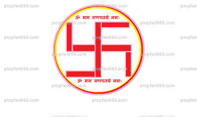 The Swastika is an ancient Hindu religious symbol