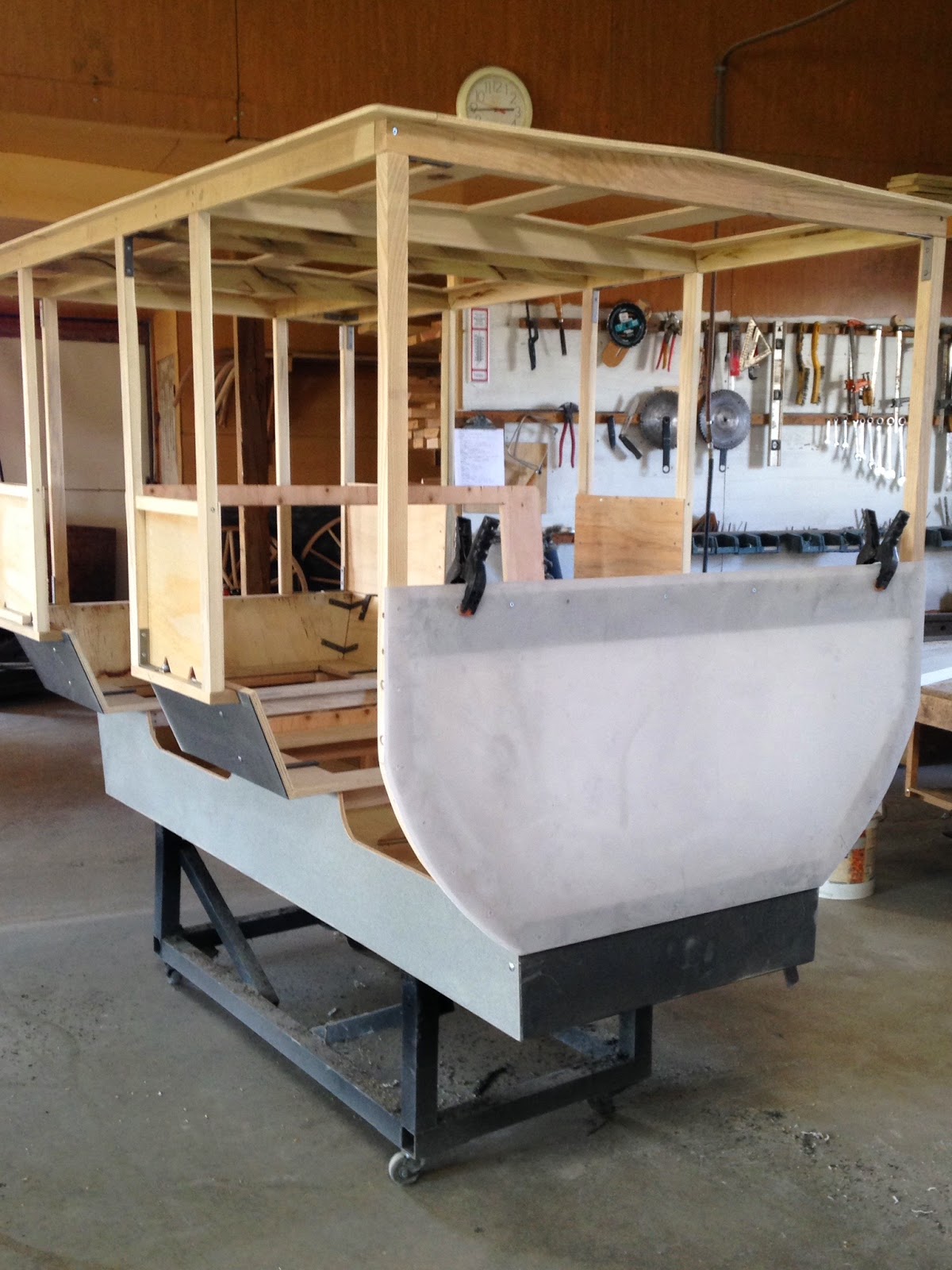 My Amish Indiana Making Amish Buggies