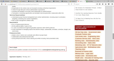 HOW TO ACCESS RECRUITER EMAIL ADDRESS OR DIRECT WEBSITE ON JOBBERMAN HOW TO ACCESS RECRUITER EMAIL ADDRESS OR DIRECT WEBSITE ON JOBBERMAN