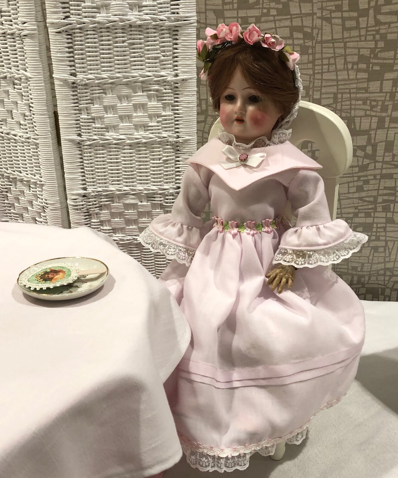 Miss Lily at the Doll Wedding Reception