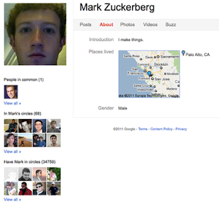 mark zuckerberg google
