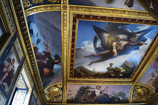 Париж,Лувр,потолок,красивые фото.