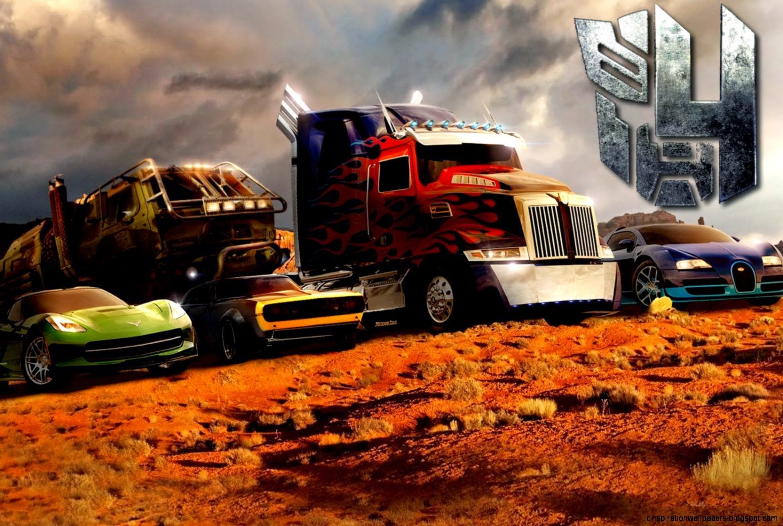 Transformers 4 Autobot Cars