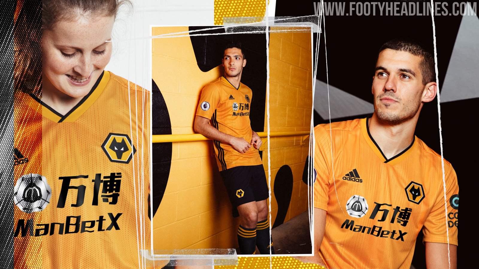 Wolves 19-20 Home & Away Kits Released - Footy Headlines