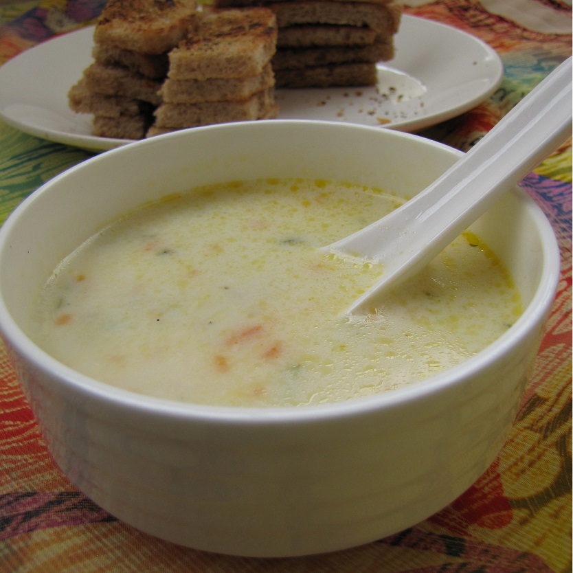 Super Yummy Recipes Blissful Cream of Sweet Corn Soup