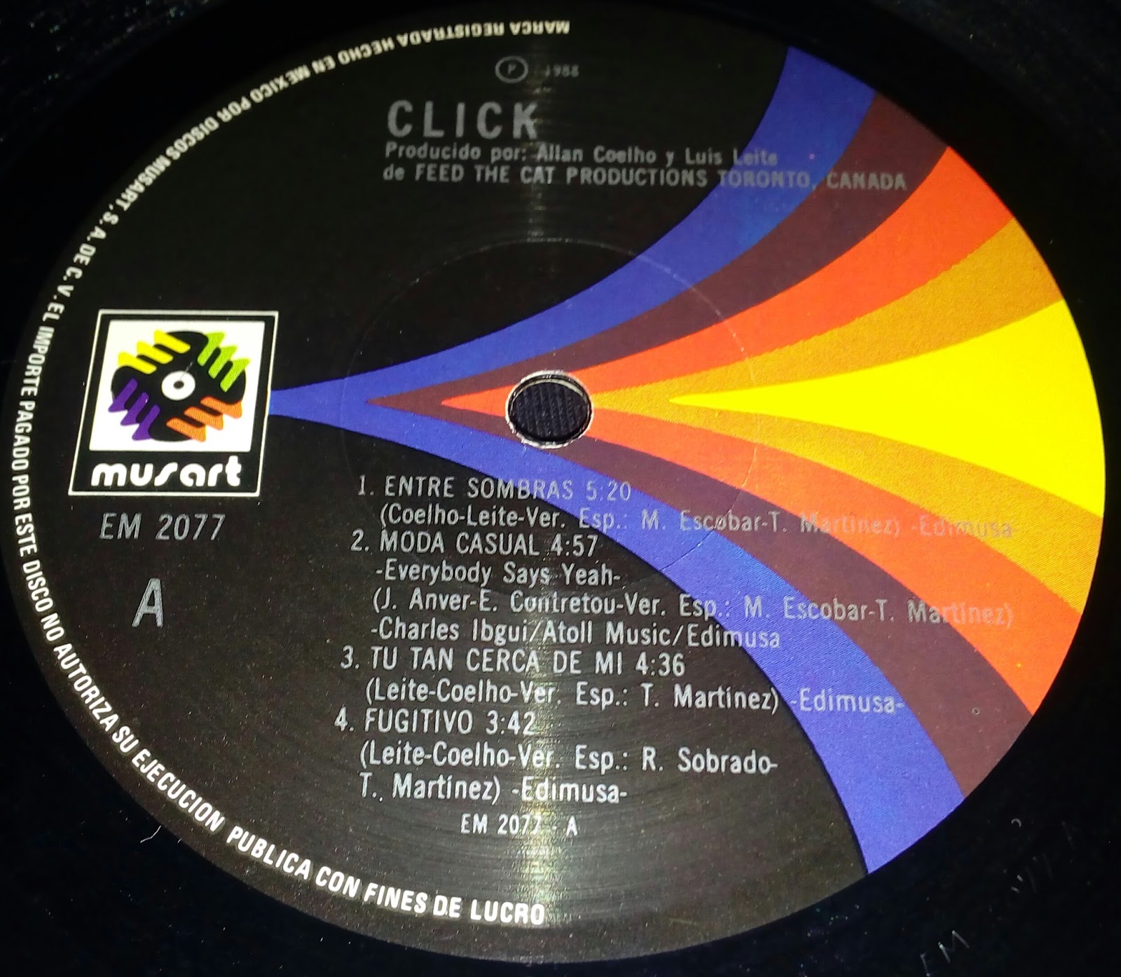 Retro Disco 80s Click Click Vinyl, LP 1988 .By.jOe.MasTeR