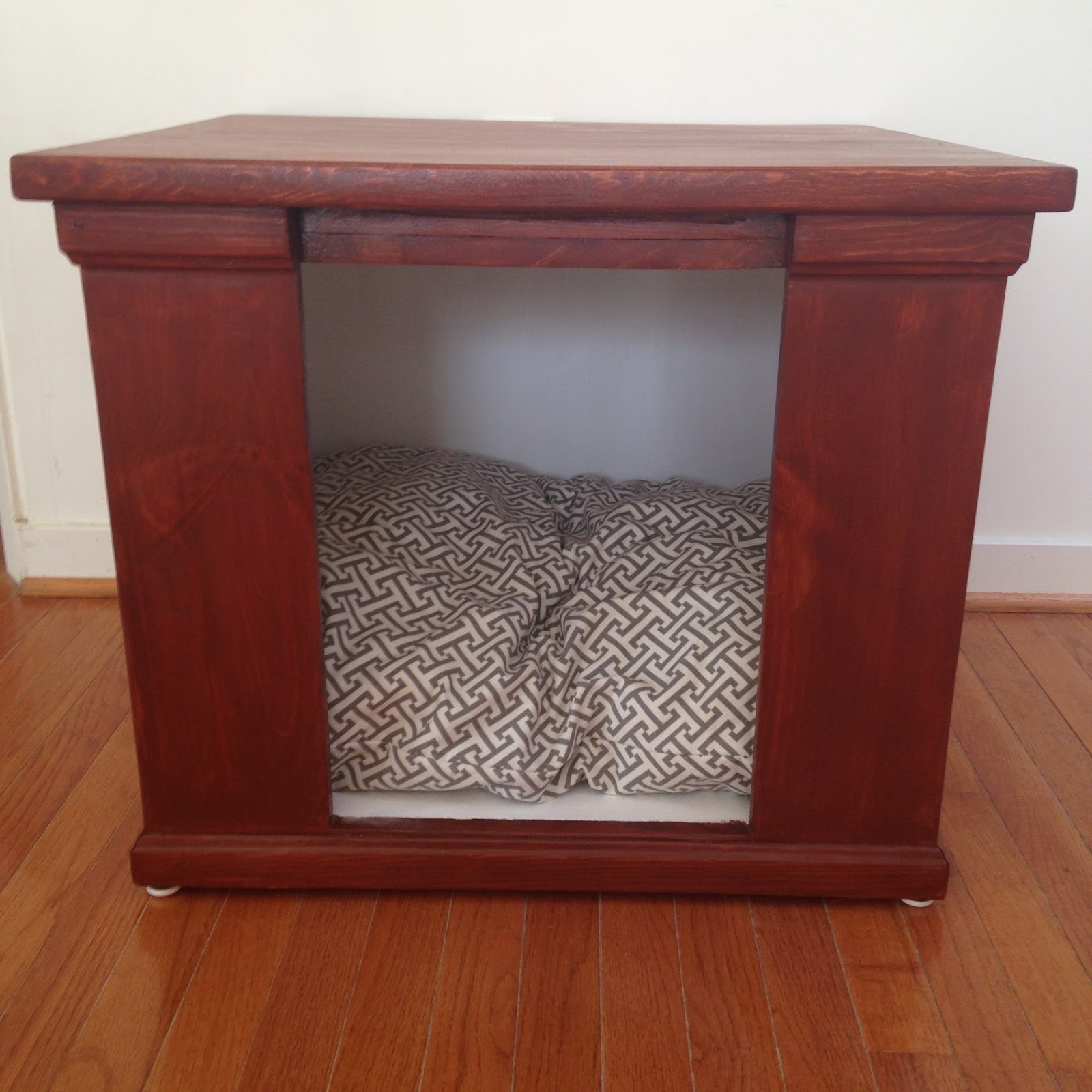 Refurbishing From The Heart Dog bed end table