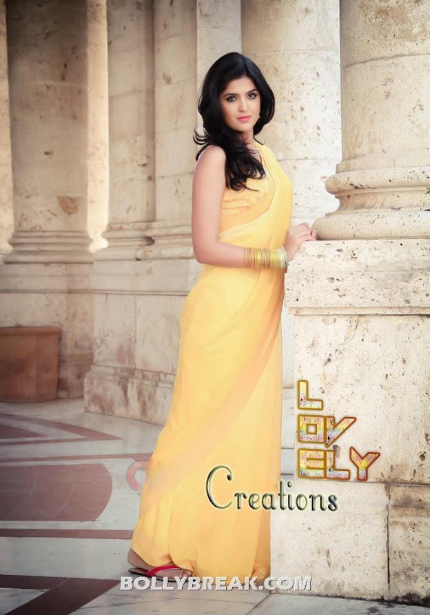 Deeksha Seth Wallpapers - Sexy Indian Celebs In Sarees Photoshoot - Famous Celebrity Picture 