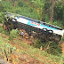 Quatro pessoas morrem e várias ficam feridas após ônibus cair em ribanceira na RJ-220