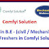 Walk-in B.E - (civil / Mechanical) 2016 Freshers in Comfyi Solution