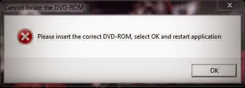 Cannot locate the DVD-ROM