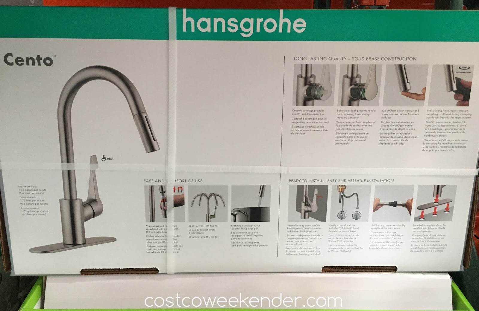 Hansgrohe Cento Higharc Kitchen Faucet Costco Weekender