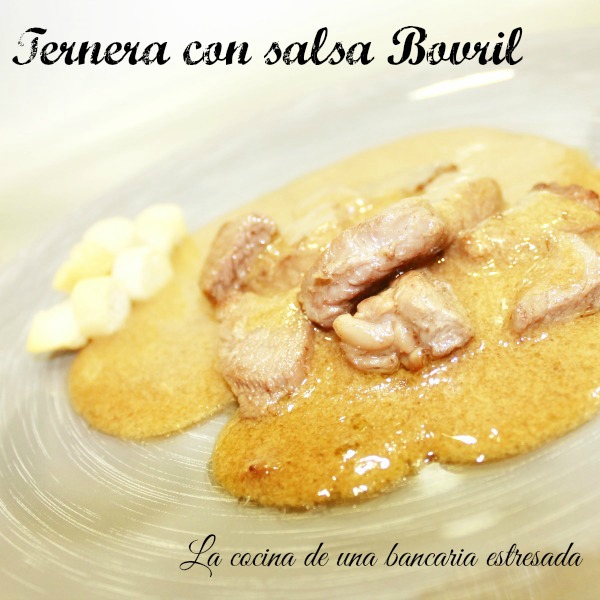 Receta de ternera con salsa Bovril paso a paso