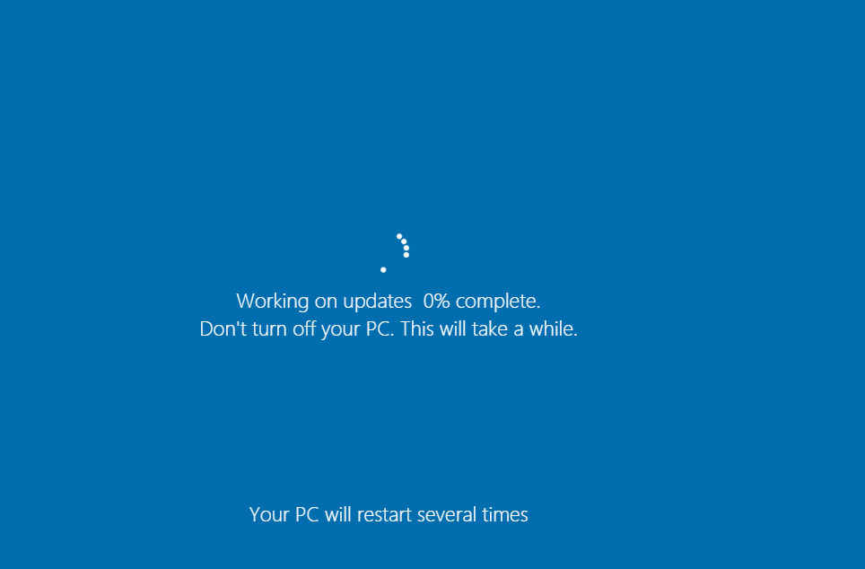 Fake update