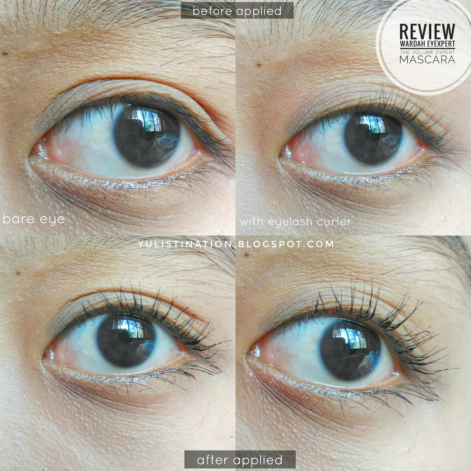 REVIEW Wardah EyeXpert The Volume Expert Mascara, maskara TERBAIK! The Yulistinay's Diary