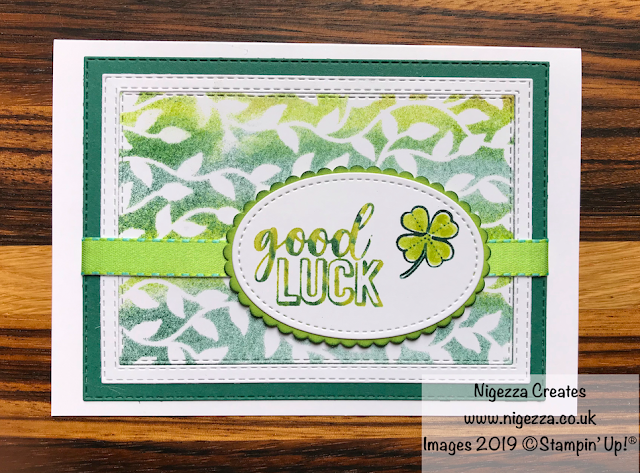 Stampin' Up! Delicately Detailed: 6 cards with 3 panels Nigezza Creates