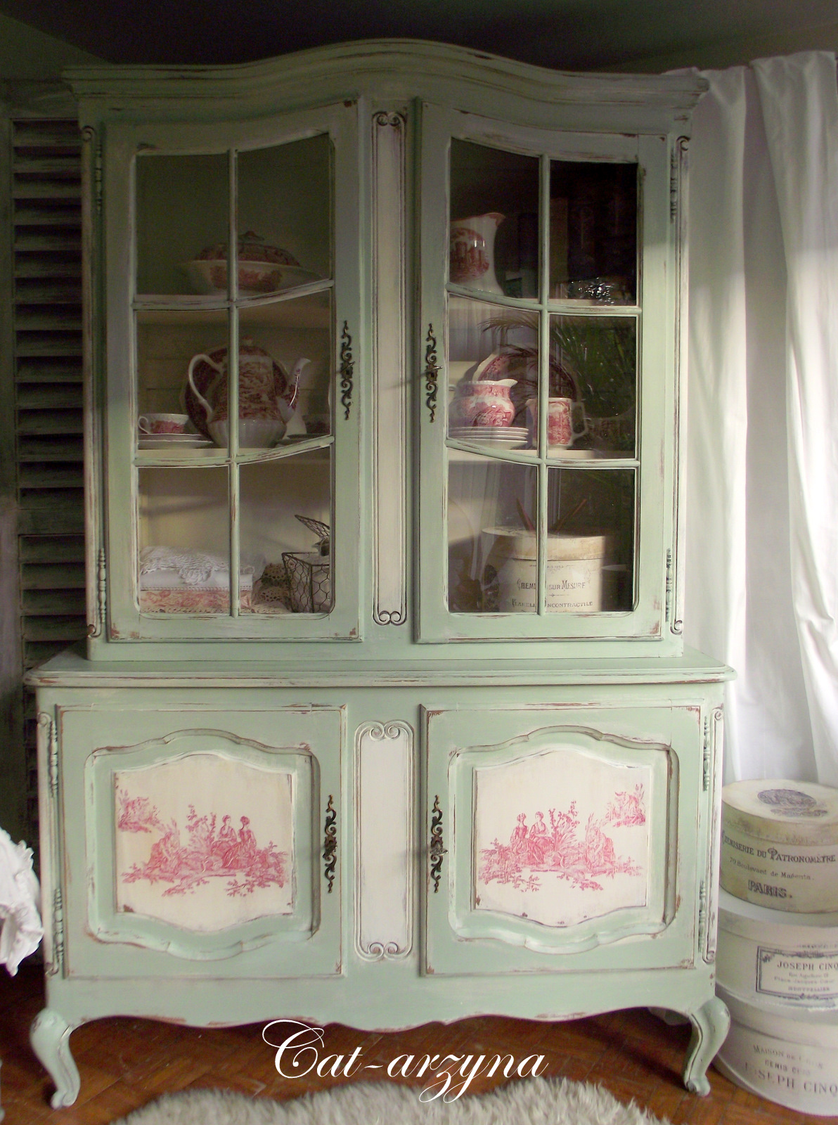 покрасить старую мебель в стиле прованс