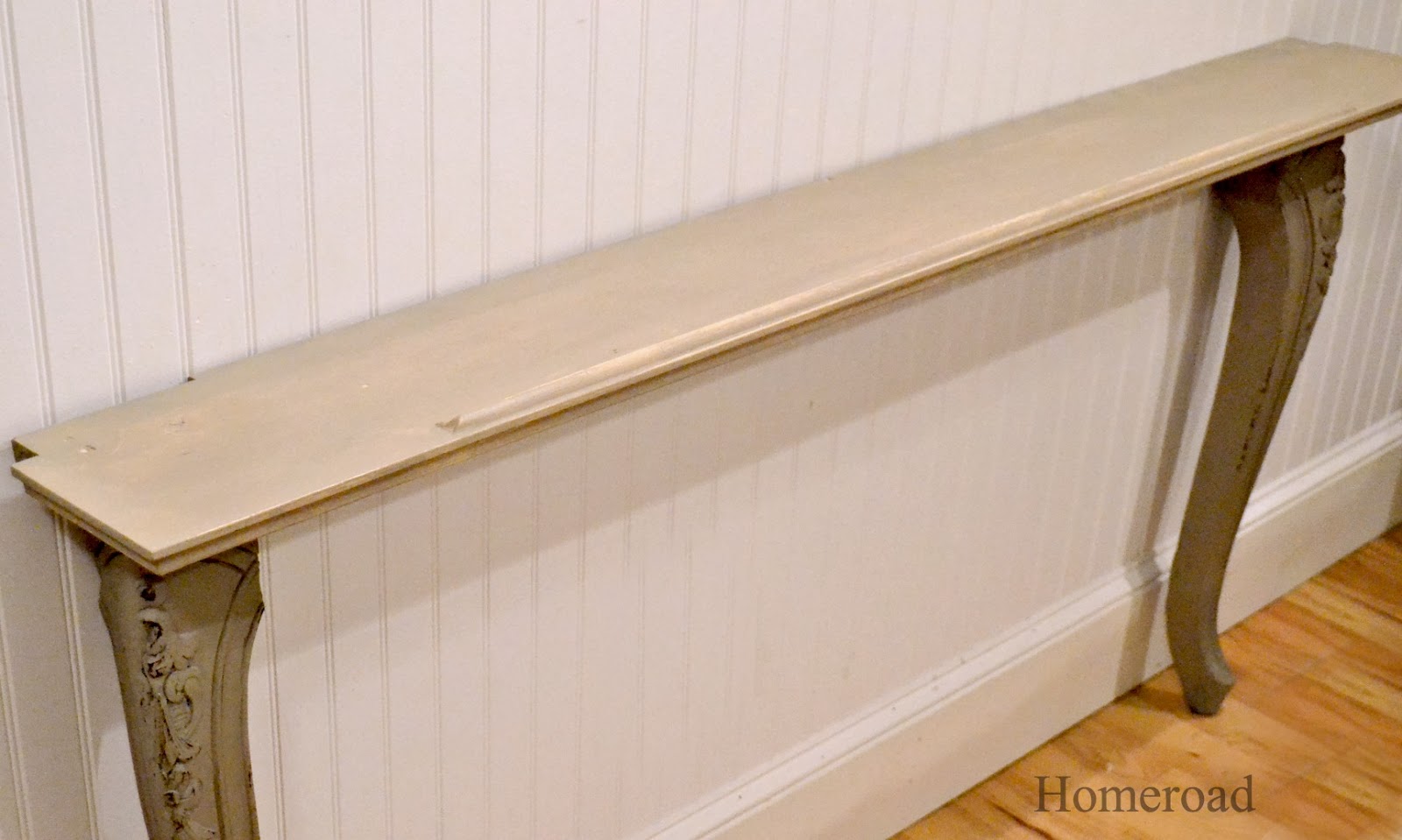DIY Narrow Wall or Sofa Table