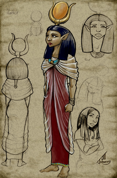 Сехмет тату эскиз