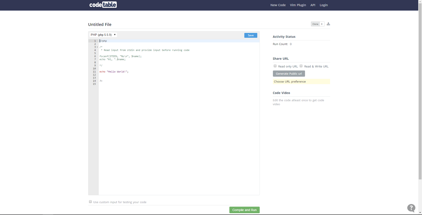 code tester php code tester php
