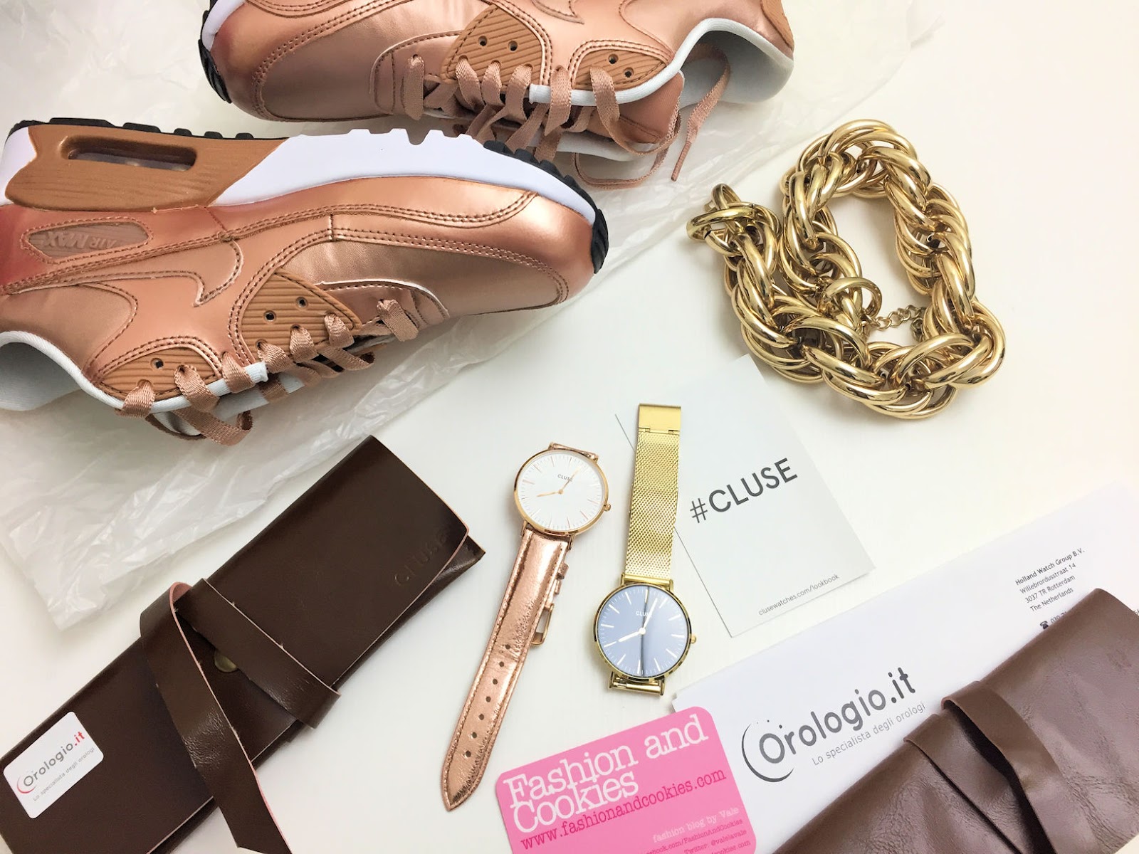 Rose gold watch on Orologio.it on Fashion and Cookies fashion blog, fashion blogger