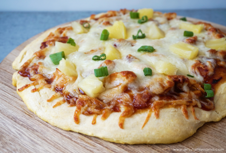 Make Chicken Teriyaki Pizza for dinner tonight! #SimpleSecret