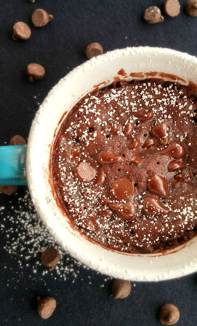 1 min Chocolate Mug Cake