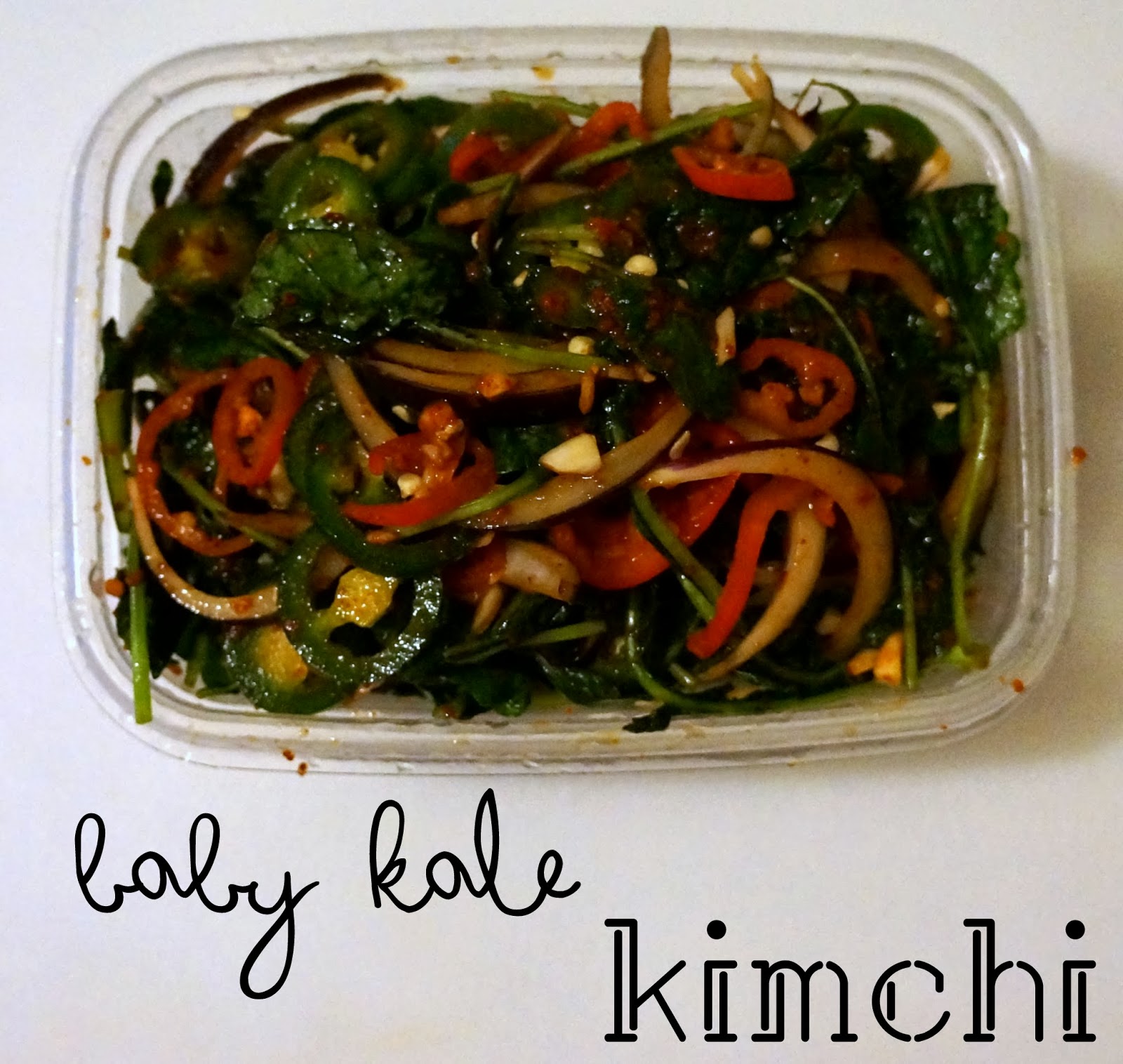 Baby Kale Kimchi