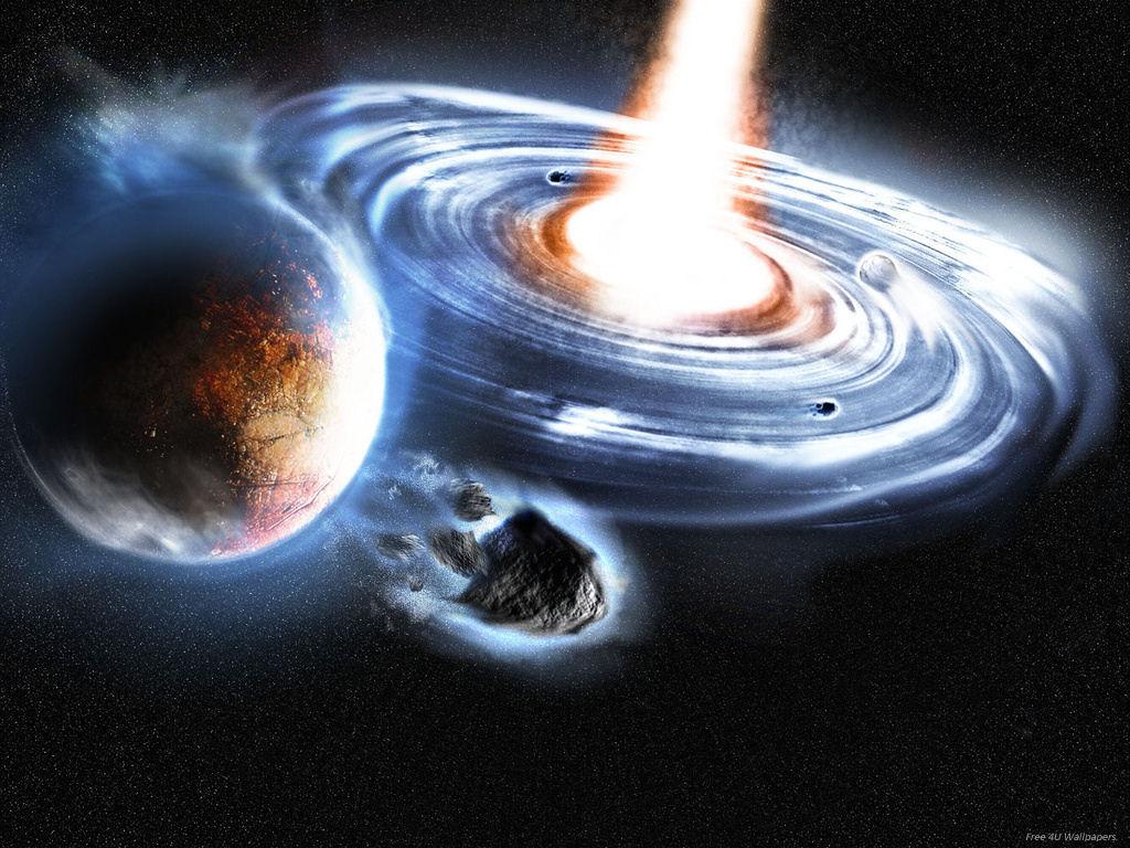 black hole at center of universe black hole at center of universe