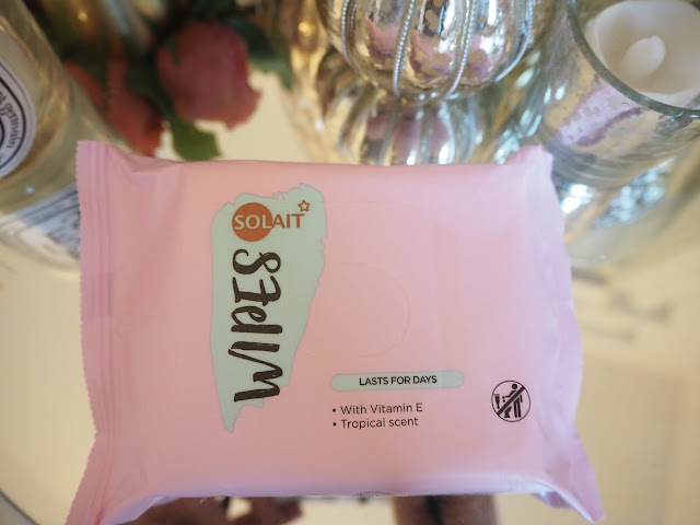 Solait Dry Oil | Solait Two Sided Mitt | Solait Tanning Wipes. Superdrug 